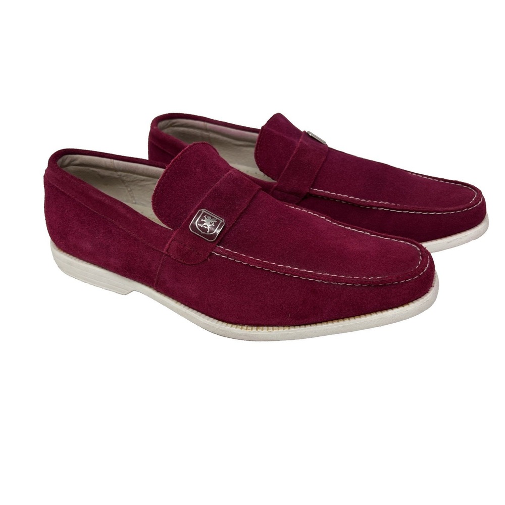 Stacy Adams Fuschia Loafer Suede 8M